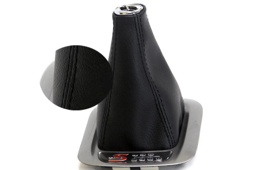 Manual Shift Boot Cover for Acura CL (2001–2003) Black PVC Leather