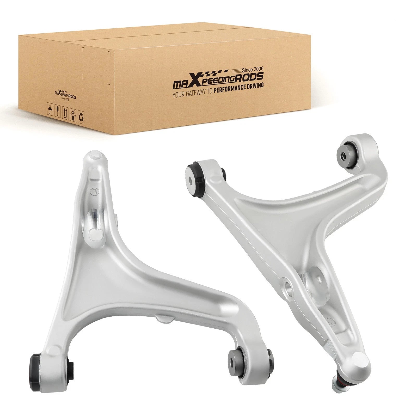Set of 2 Front Lower Control Arms LH+RH for Maserati Ghibli Quattroporte (2014–2022)