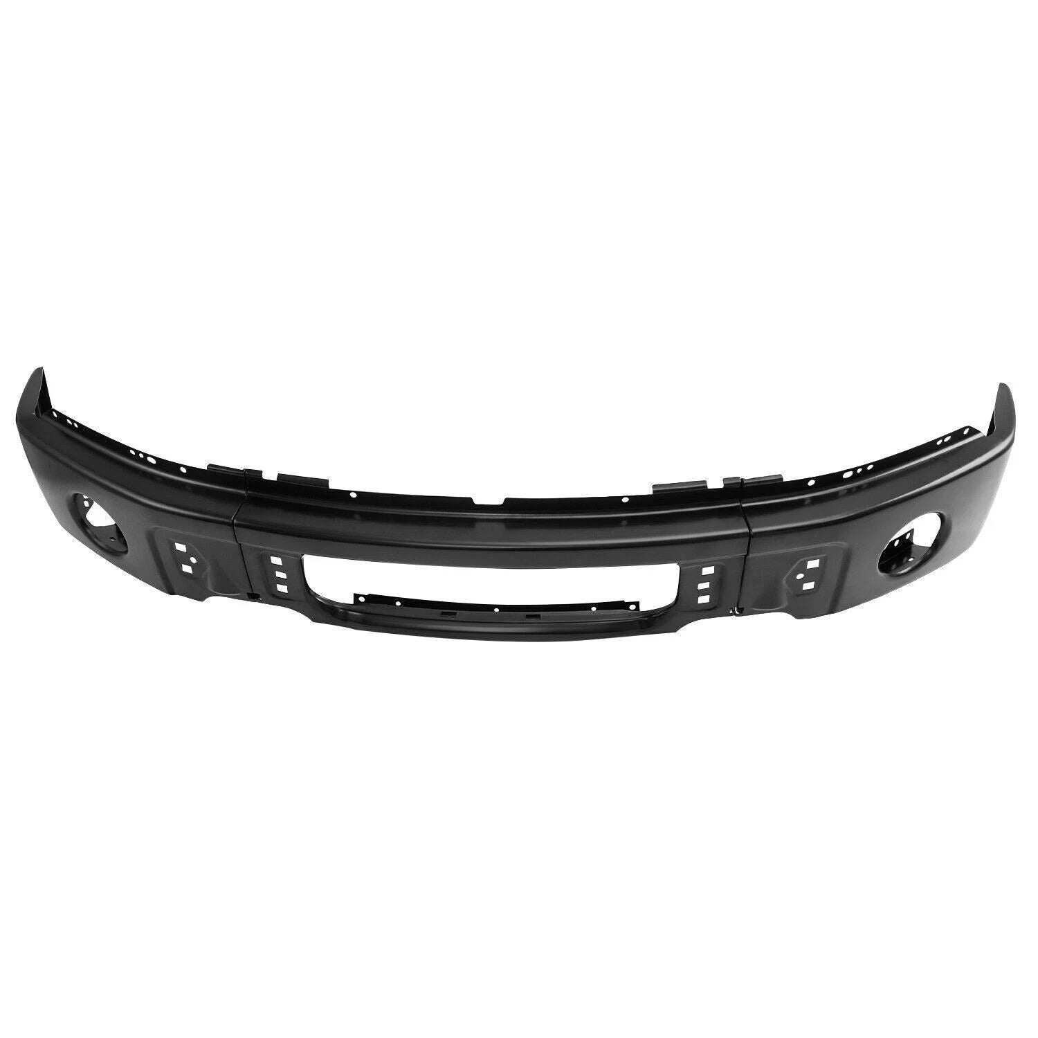 Front Steel Bumper Face Bar w/ Fog Light Hole for Ford F150 (2009–2014)