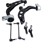 Front Lower Control Arms, Sway Bar, Outer Tie Rods for Ford Flex, Taurus (2010–2012)
