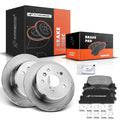 Rear Disc Brake Rotors & Ceramic Pads for Toyota Camry (2000-2001)