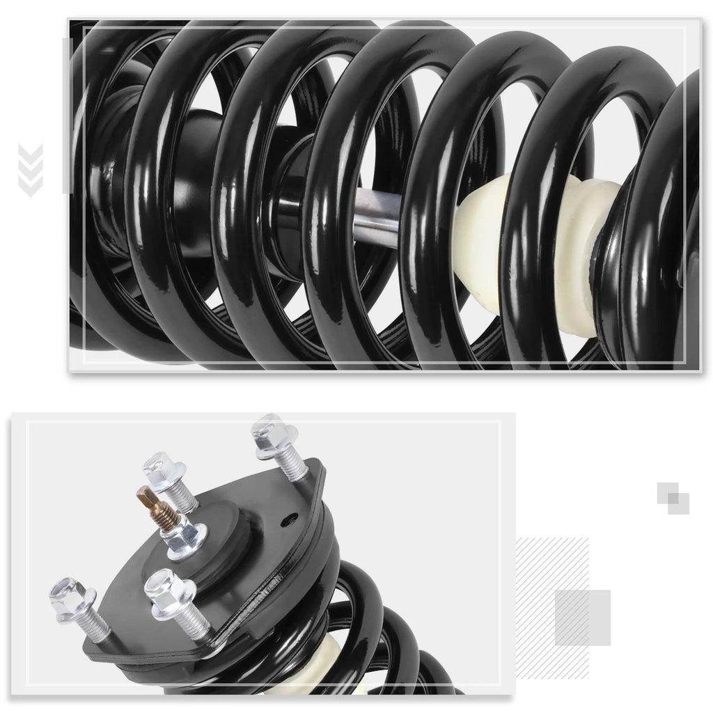 Complete Front Struts Assembly w/Coil Springs for Jeep Grand Cherokee (2005–2009)