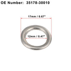 15pcs Engine Oil Drain Screw Gasket M12 for Toyota Tacoma (2009–2019)