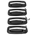 Set of 4 Outer Exterior Door Handles for Chevy Silverado GMC Cadillac (1999–2006)