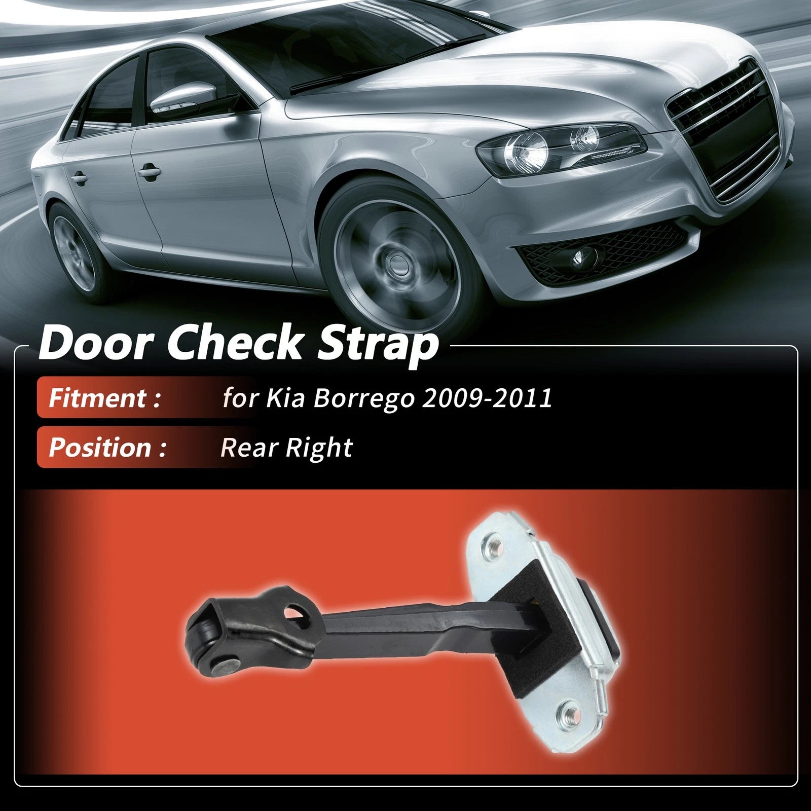 Rear Right Door Check Strap for Kia Borrego (2009–2011) 794902J000