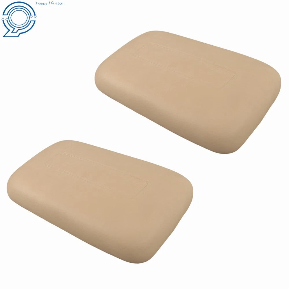 Set of 2 Buff Seat Back Assemblies for Club Car DS Golf Cart (1979–1999)