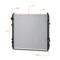 3-Row Aluminum Cooling Radiator for Ford LT Sterling Truck (1996–2007)