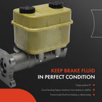 Brake Master Cylinder with Reservoir & Sensor for Chevrolet GMC B7 C50