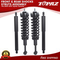 Set of 2 Front Struts with Coil Spring & Rear Shock for Toyota Tacoma (2005–2015)