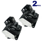 Front LH RH Pair Engine Mounts w/ Bracket for Cadillac Chevy GMC