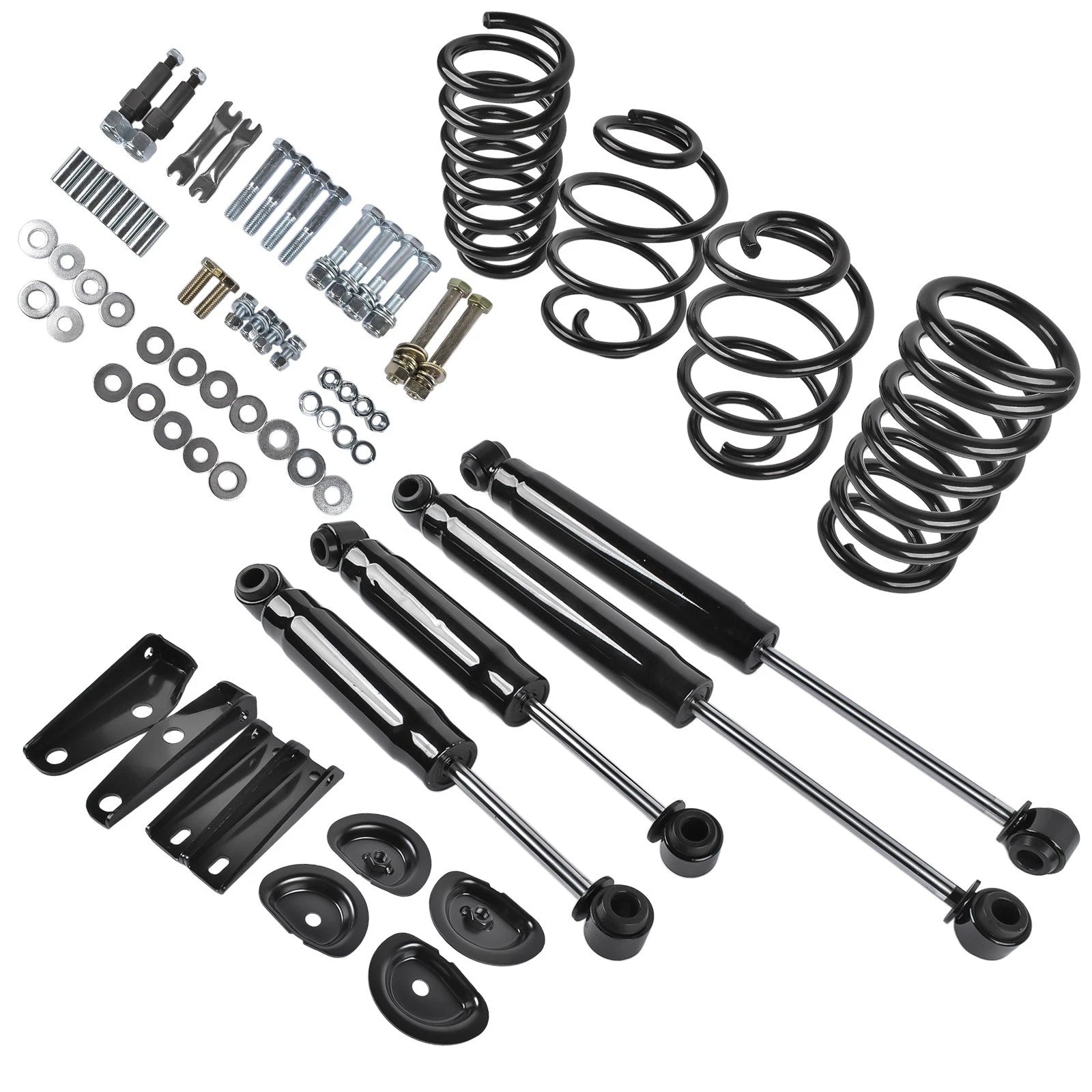 Front 3" Rear 5" Drop Lowering Kit w/ Shock Spring for Chevrolet C10 (1963–1972)