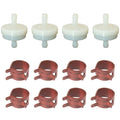 Set of 4 Fuel Filters for Craftsman (Replaces 394358)