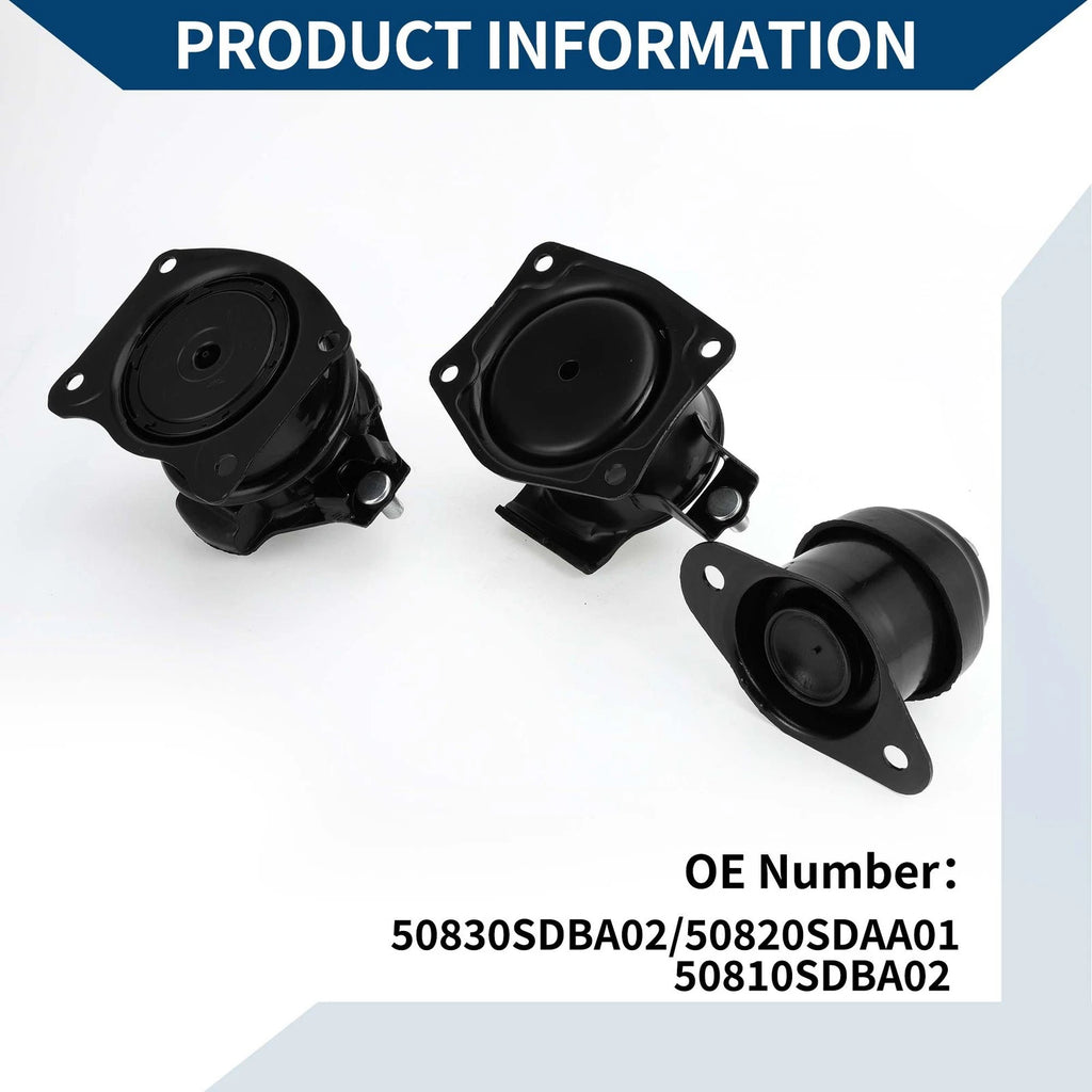 Engine Motor Mount Set for Honda Accord (2003–2007)