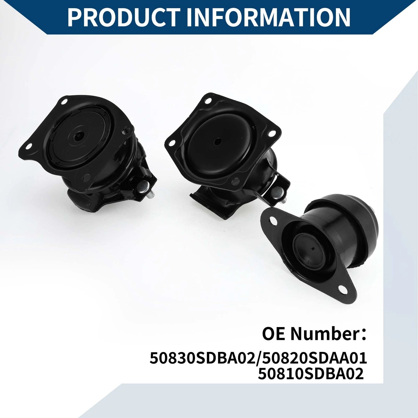 Engine Motor Mount Set for Honda Accord (2003–2007)