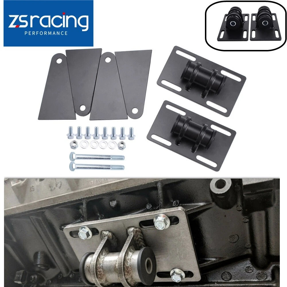 Universal Adjustable Weldable LS Swap Mounts for LS Engines (5.3)
