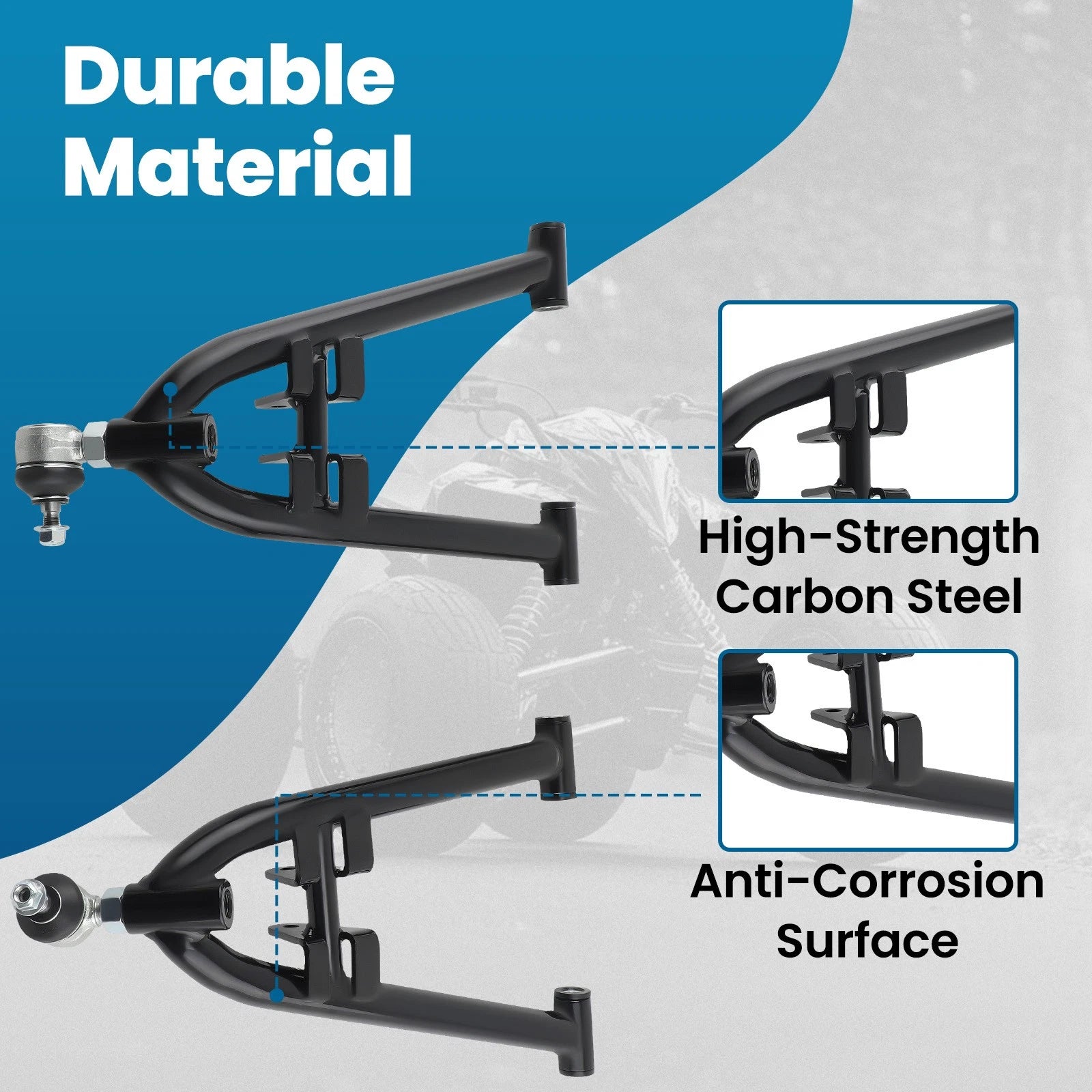 A-Arms Kit for Yamaha YFZ450 YFZ450V (2004–2013)