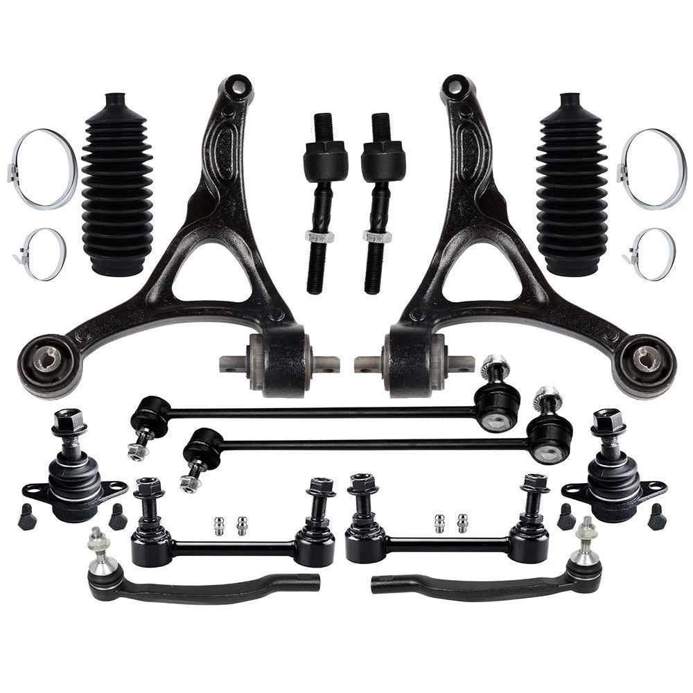 Set of 14 Front Tie Rod End Links for Volvo XC90 (2003–2014)