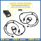 Set of 2 ABS Speed Sensors for Hyundai Santa Fe Sport (2013–2018) & Kia Sorento (2014)