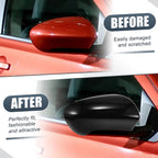 Right Side Mirror Cover Cap for Nissan Qashqai J10 (2007–2014) Gloss Black