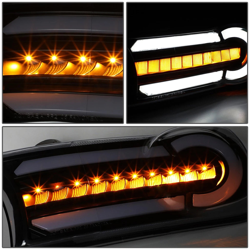 3D LED DRL + Sequential Turn Signal Bumper Light for FJ Cruiser (2007–2014)