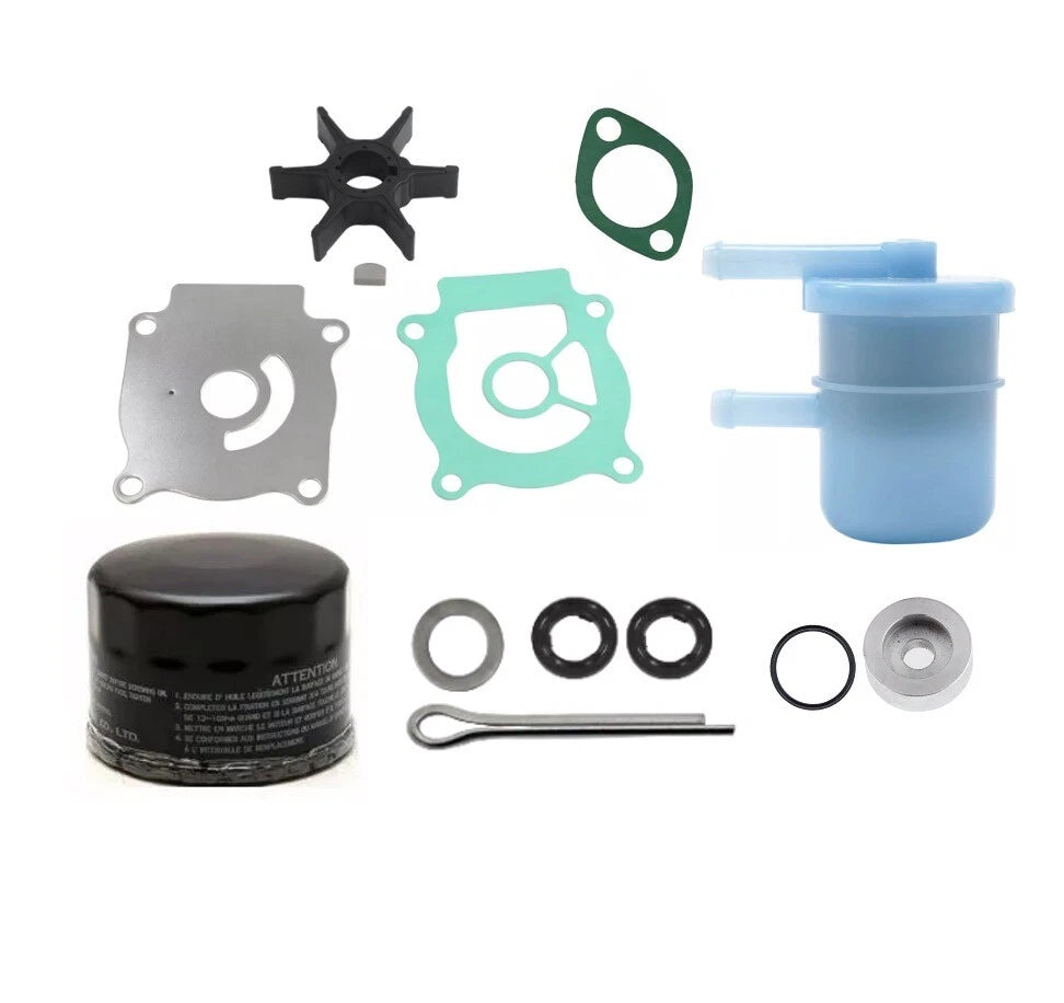 Maintenance Kit for Suzuki Outboard DF 25 30 HP (17400-89820, 17400-96354)