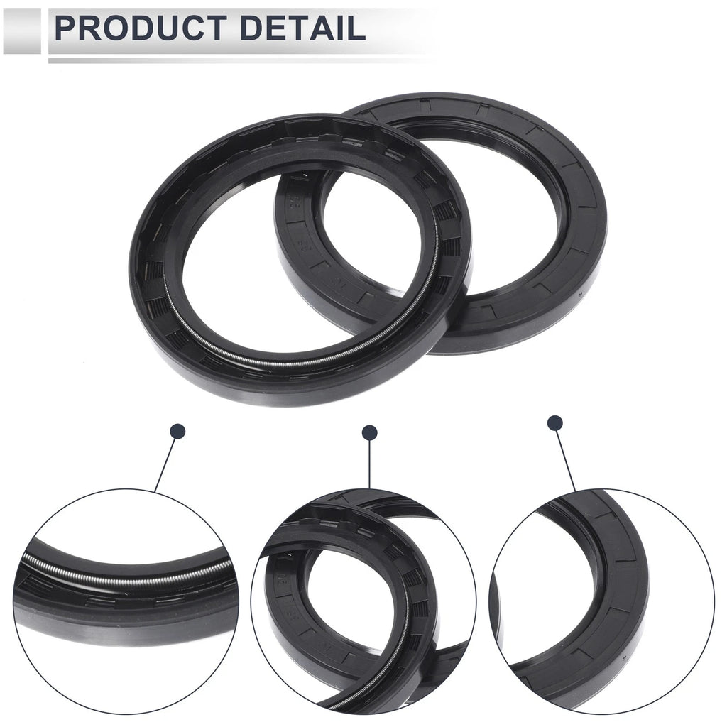 Set of 5 Oil Seal Rotary Shaft Seal NBR Rubber 65x90x10mm