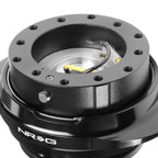 NRG 6-Bolt Steering Wheel Quick Release Adapter Gen 2.2 SRK-220BK for Universal