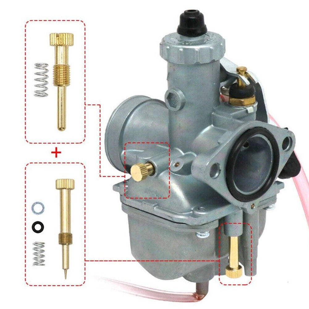 Carburetor Air Fuel Mixture & Idle Speed Adjustment Screw for Mikuni VM22