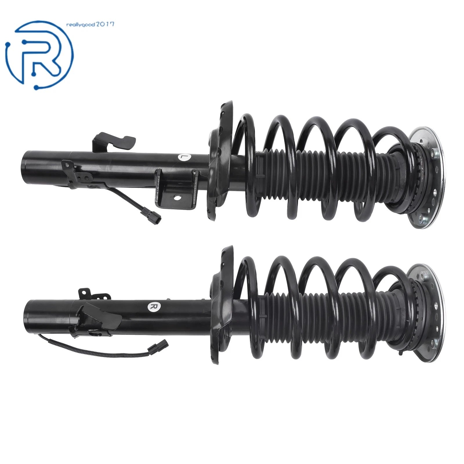 2X Front Shock Absorber Struts with Electric for Range Rover Evoque (2012–2019)
