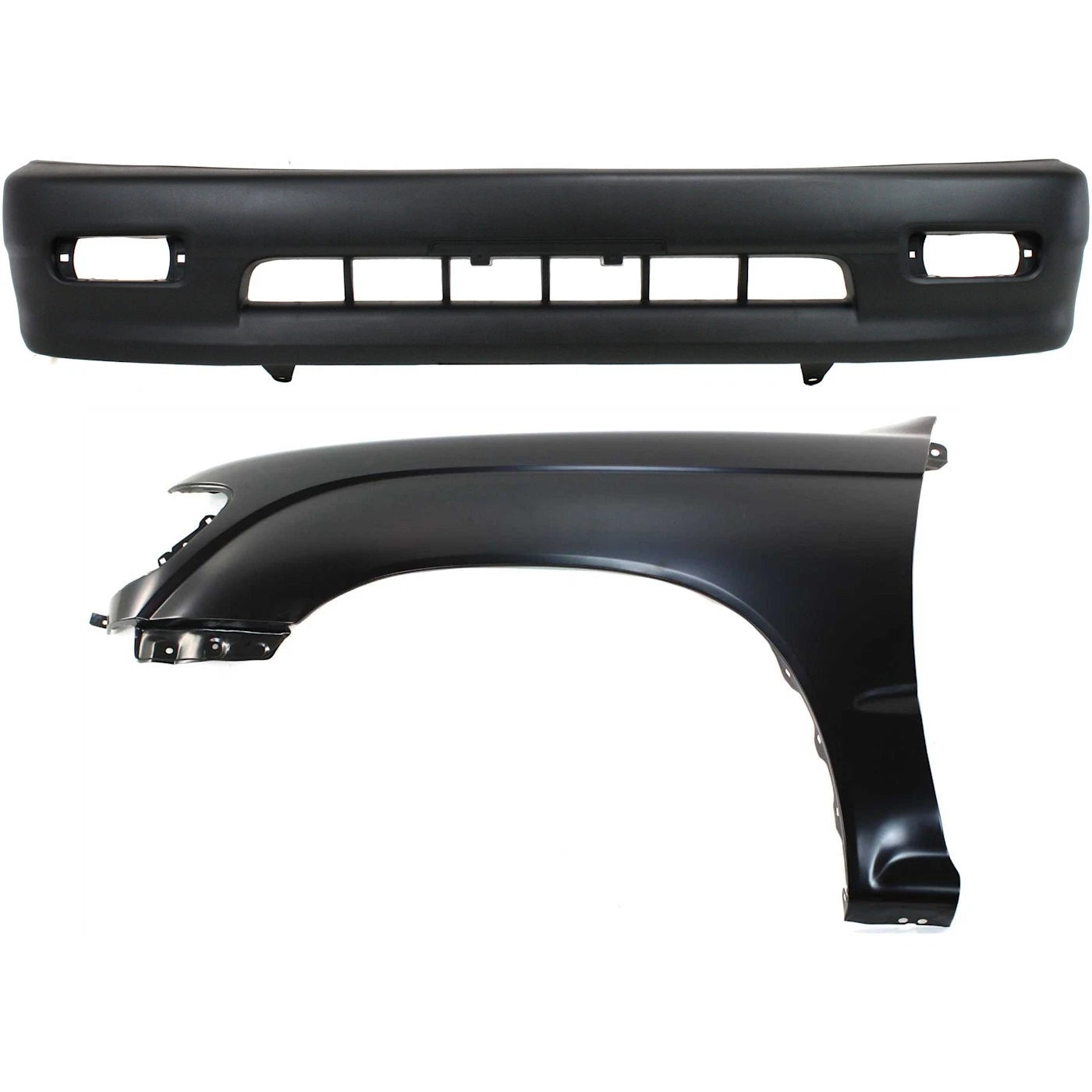 Bumper Cover Kit for Toyota Tacoma (1998–2000) RWD Textured