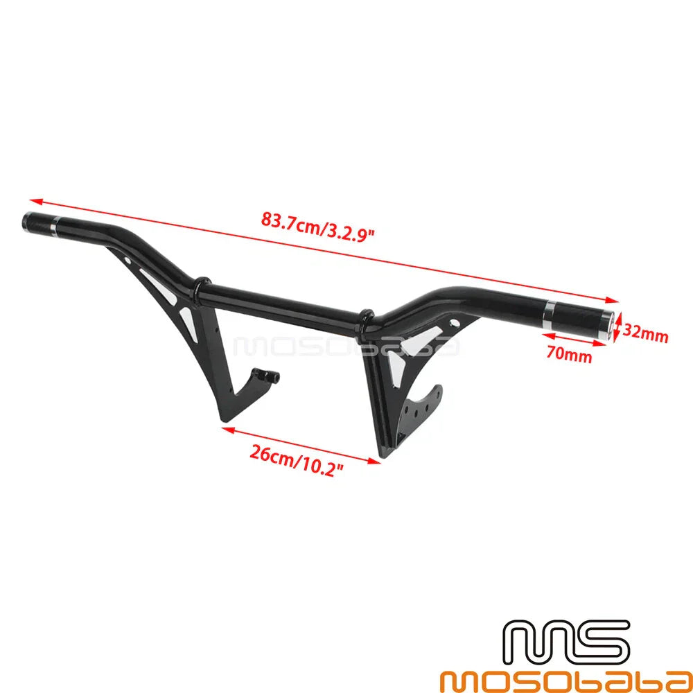 Front Crash Bar Kit for Harley Softail Low Rider/S/ST Fat Bob Street Bob (2018-24)
