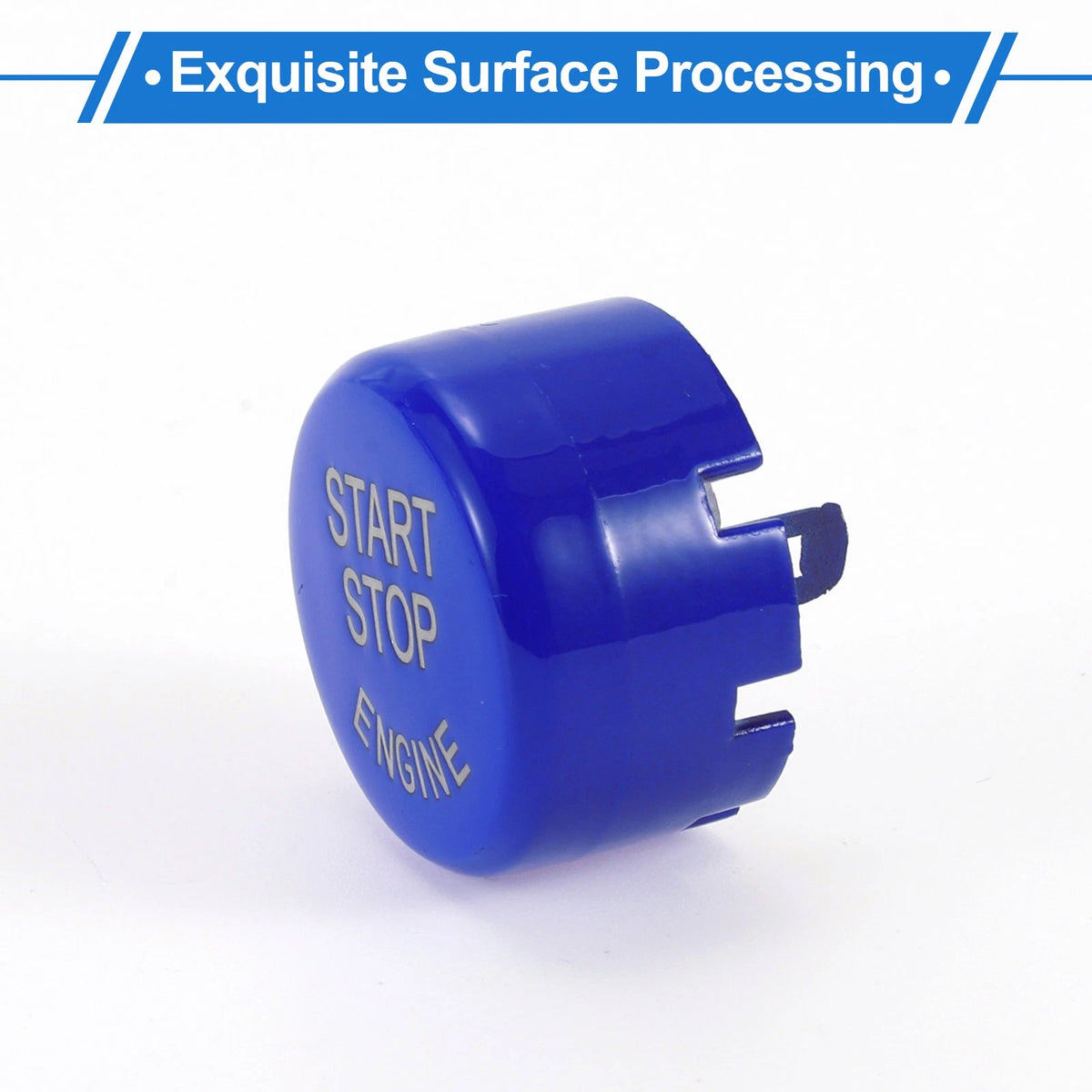 Push Start Button Cover for BMW (Compatible, 2.5cm, Blue)