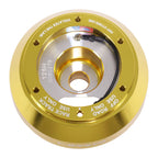 NRG Chrome Gold Steering Wheel Hub Adapter for Scion BR-Z, Subaru BR-Z, Toyota, Lexus