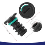 Set of 4 ABS Auto Engine Oil Drain Plugs for Mercedes-Benz C63 (2016) 0029902017