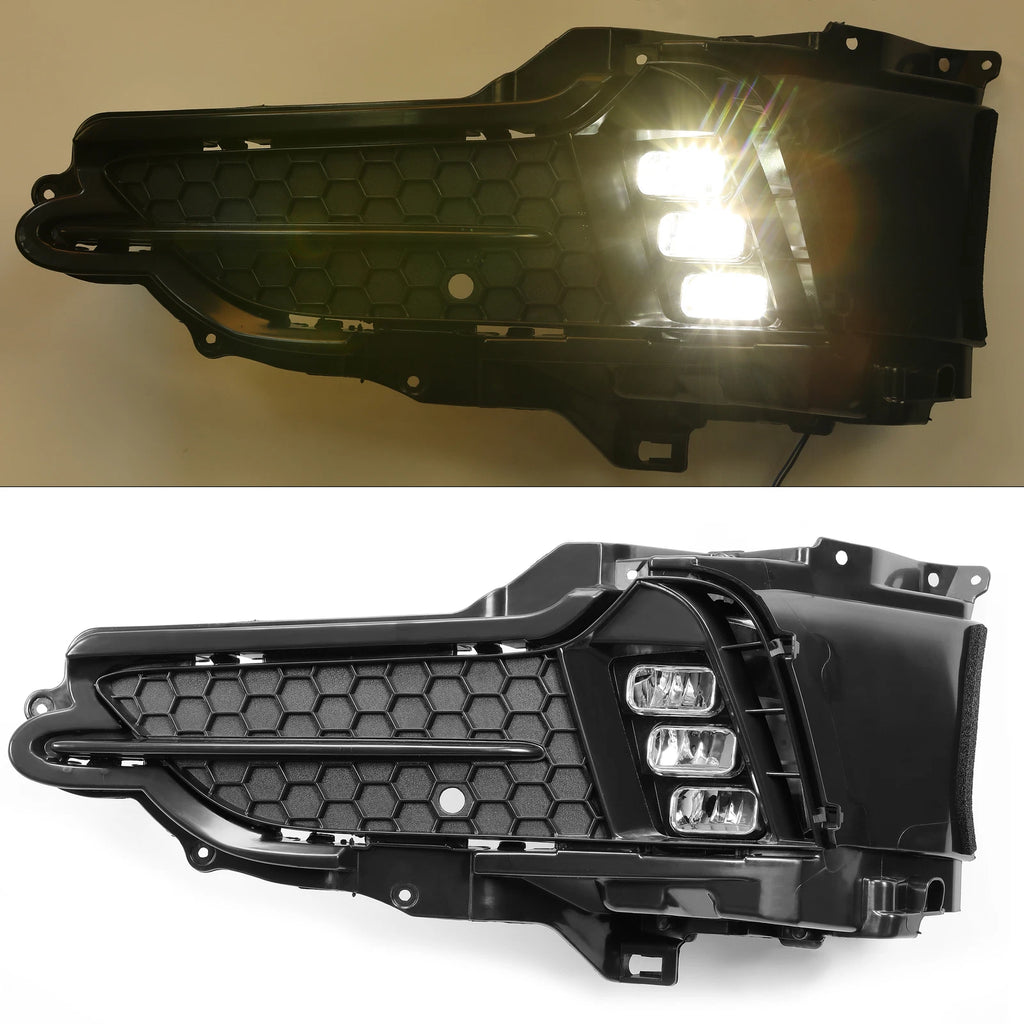 Set of 2 LED Clear Fog Lights for Acura MDX (2017-2020)