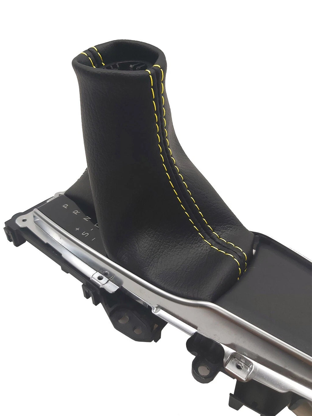 Automatic Shift Boot Cover for Toyota Camry (2018–2021) Yellow Stitch