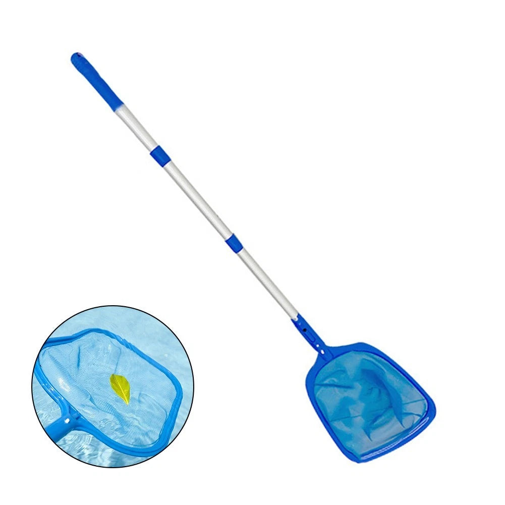 Pool Skimmer Net with Telescopic Rod for Cleaning Debris