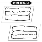 Valve Cover Gasket No.MD349844 for Mitsubishi Pajero 3.5L (2000–2007)