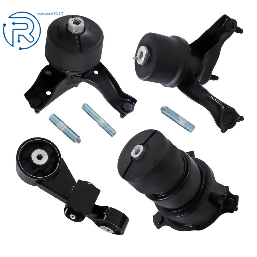 Set of 4 Engine Motor and Transmission Mounts for Toyota Camry (2012–2017)