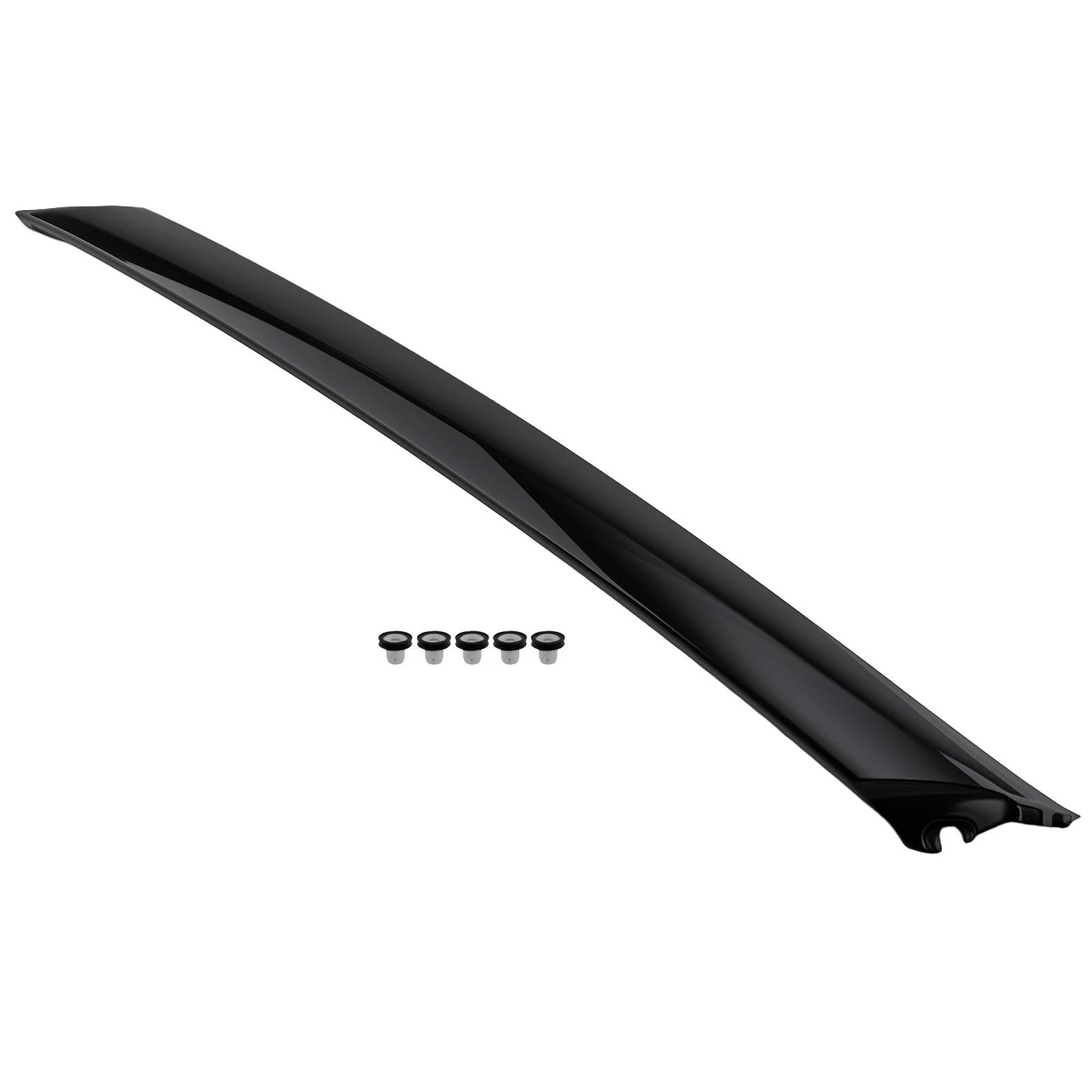Right A-Pillar Molding Trim Windshield Black ABS for Nissan Maxima (2016–2023)