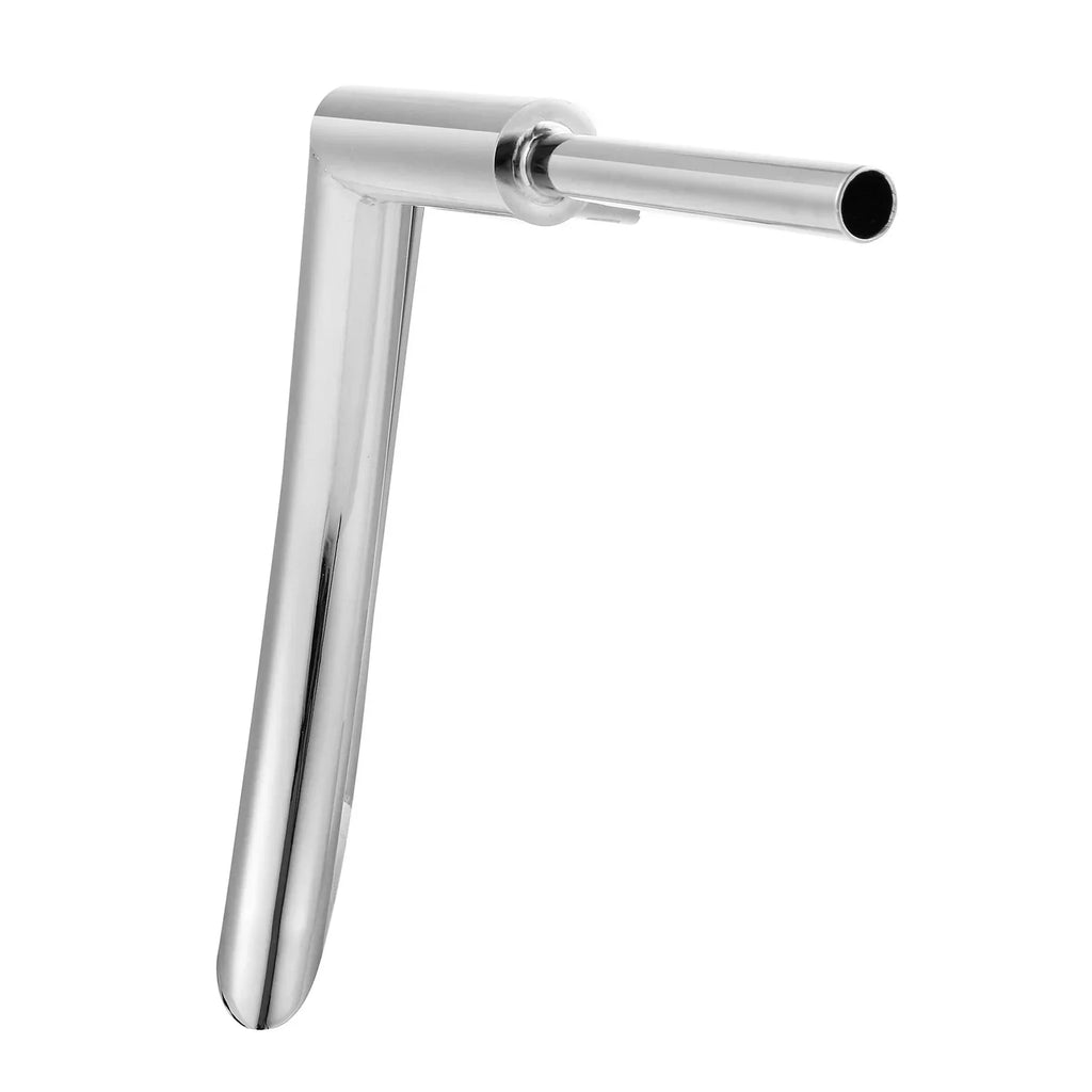 18" Rise 2" Hanger Bar Handlebar for Harley Softail Fatboy Chrome