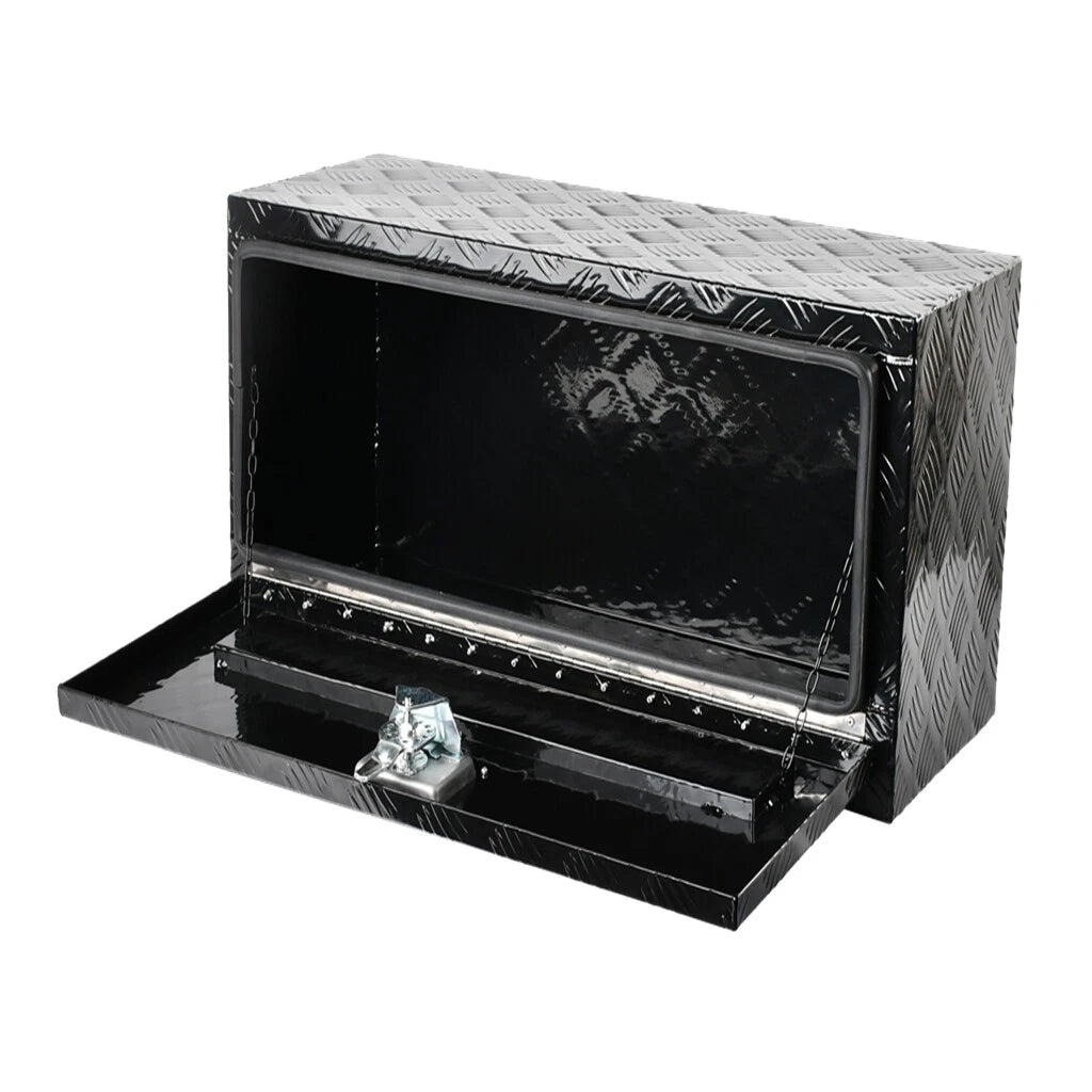 30" Aluminum Tool Box for Pickup Truck (Fits Most Models)