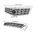 Front Upper and Lower Grilles for Cadillac ATS (2013–2014)