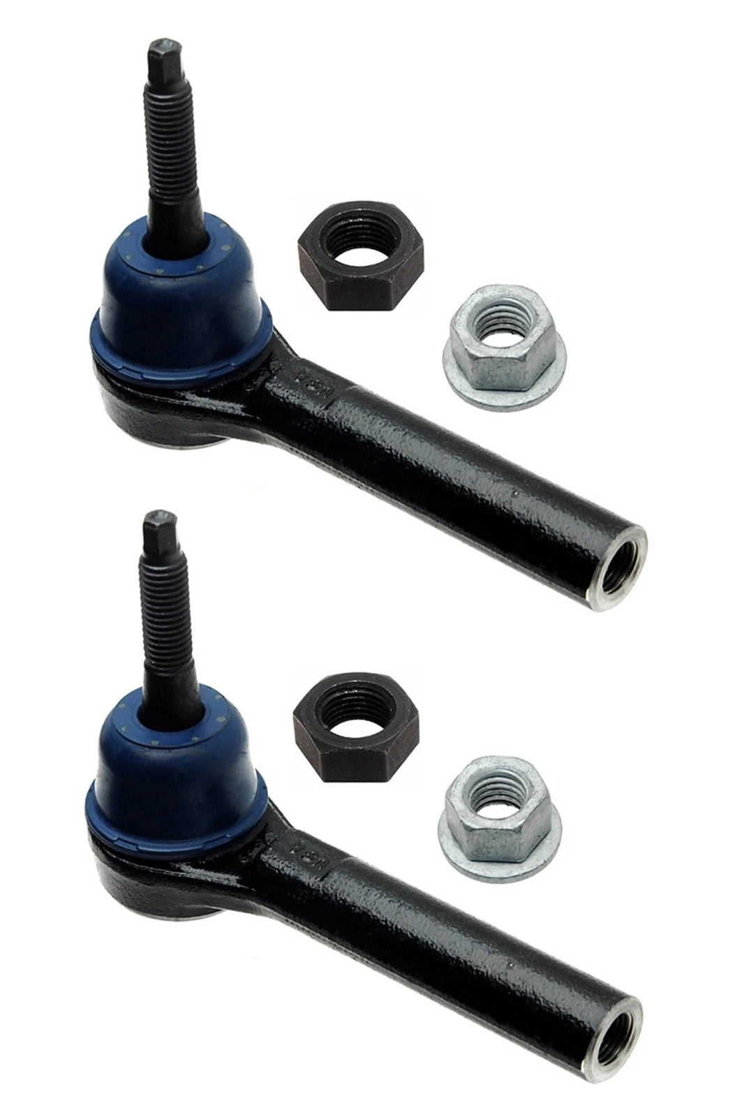 Set of 2 Outer Steering Tie Rod Ends for Chevy Malibu Pontiac G6 (2004–2012)