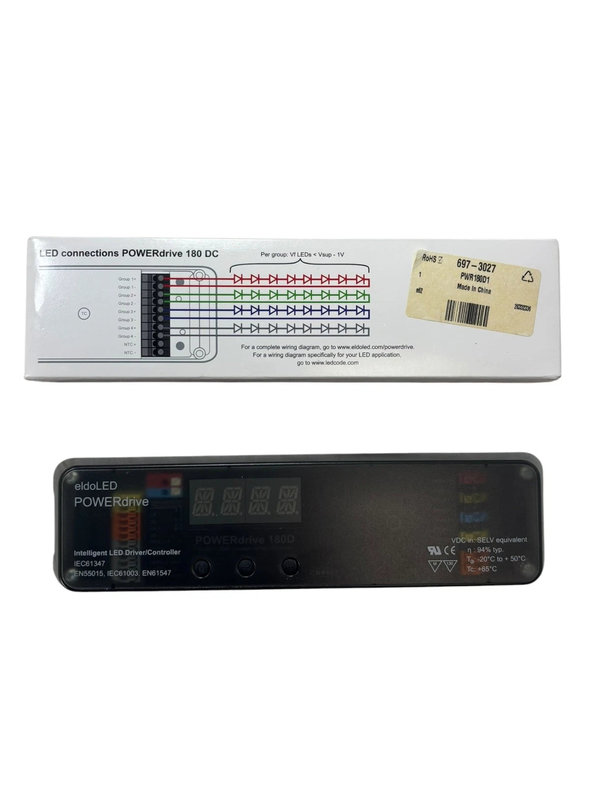 eldoLED PWR180D Constant-Current DMX LED Driver for Powerdrive 180D (N/A)