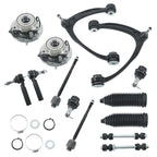 14PCS Front Wheel Hub Bearings & Upper Control Arms for Chevrolet Tahoe (2007–2014)