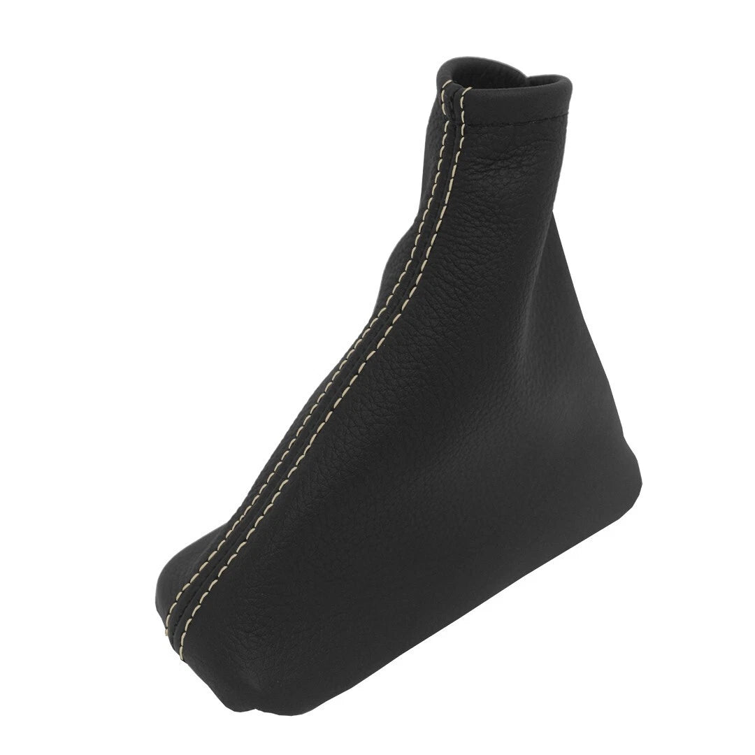 E Brake Boot PVC Leather for Range Rover L322 (2003–2006) Beige Stitch