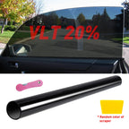 20% VLT Black Window Tint Film Roll for Car/Home (20" x 10ft)