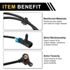 ABS Wheel Speed Sensor for Chevrolet Silverado 2500 (1999-2000) 1 x Front Left/Right