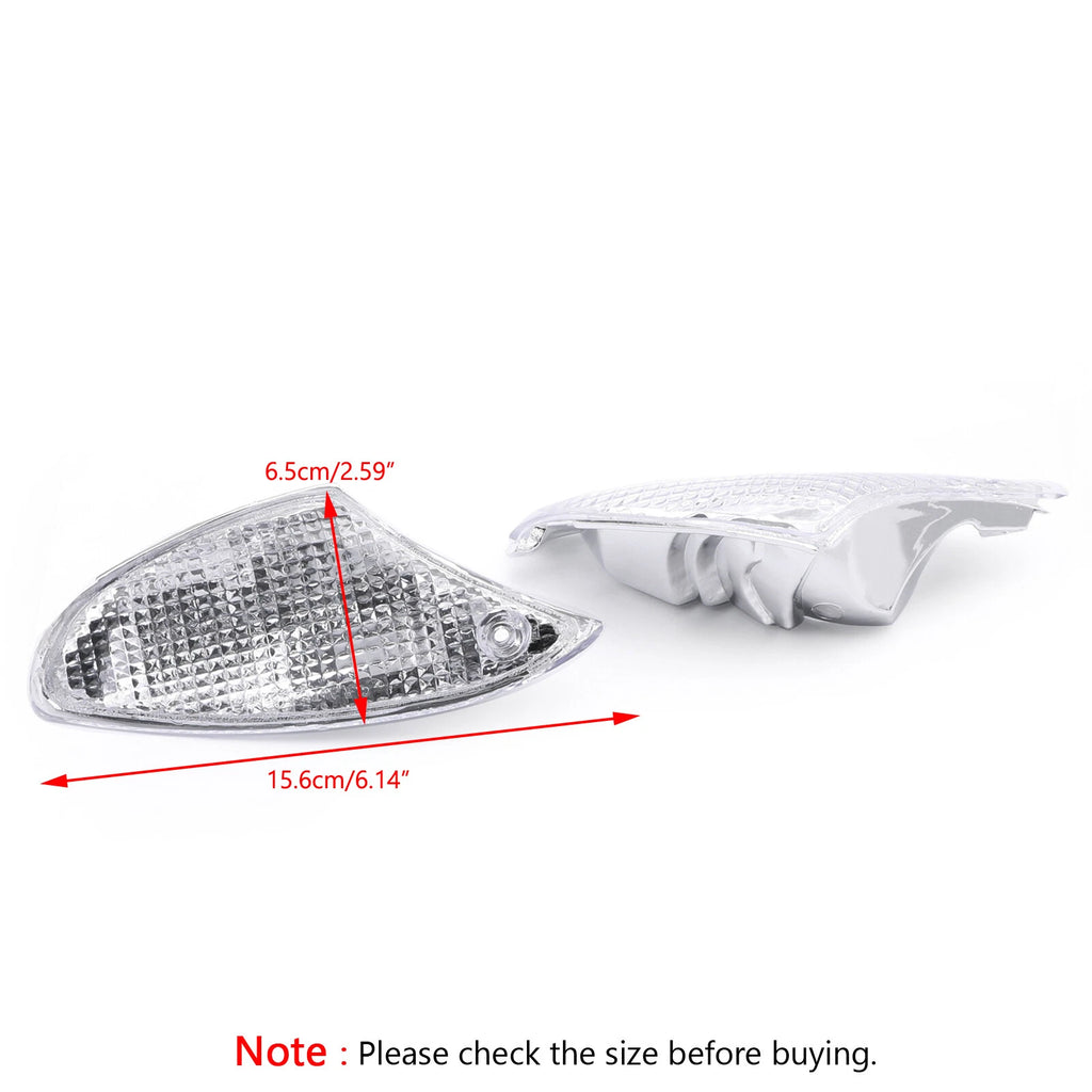 Front Turn Signal Lens for BMW K1200S K1300S (Clear T9)